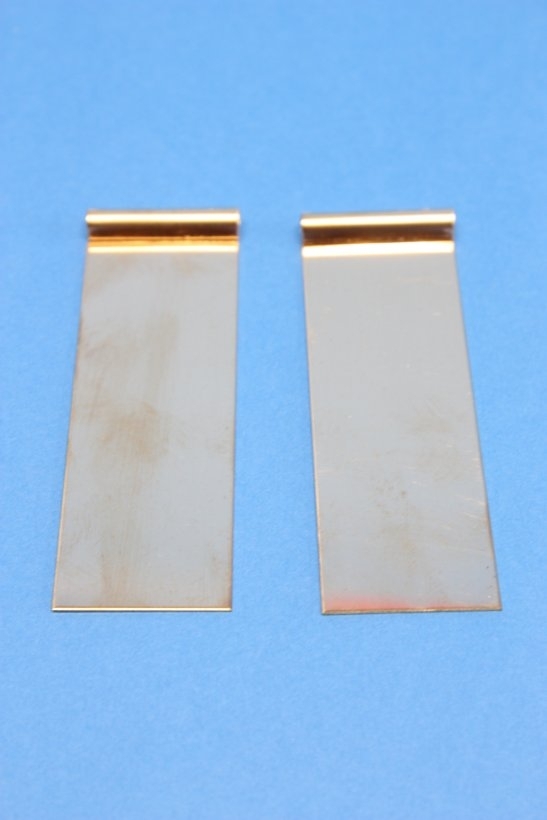 Kupferblech-Elektrode, 95 x 30 mm