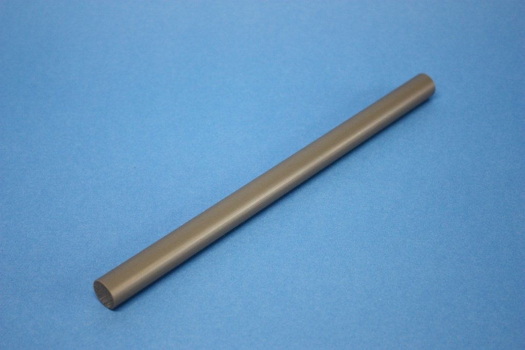 Reibungsstab PVC, 250 x 15 mm, Ladung (-)