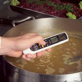 Profi-Einstich-Infrarot-Thermometer mit Kalibrierschein