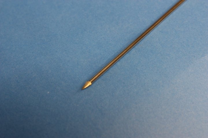Stahlnadel mit Flachkopf