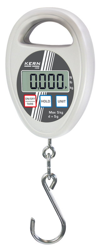 Hängewaage HDB 5K5N, Ablesbarkeit d: 5 g, Wägebereich Max: 5 kg
