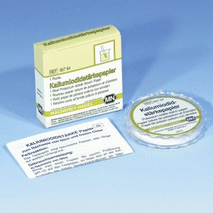 Kaliumiodidstärkepapier 816 N (Rolle à 5 m Länge und 7 mm Breite)