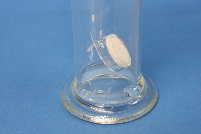 Gaswaschflasche mit Fritteneinsatz, komplett 100 ml, NS 29/32