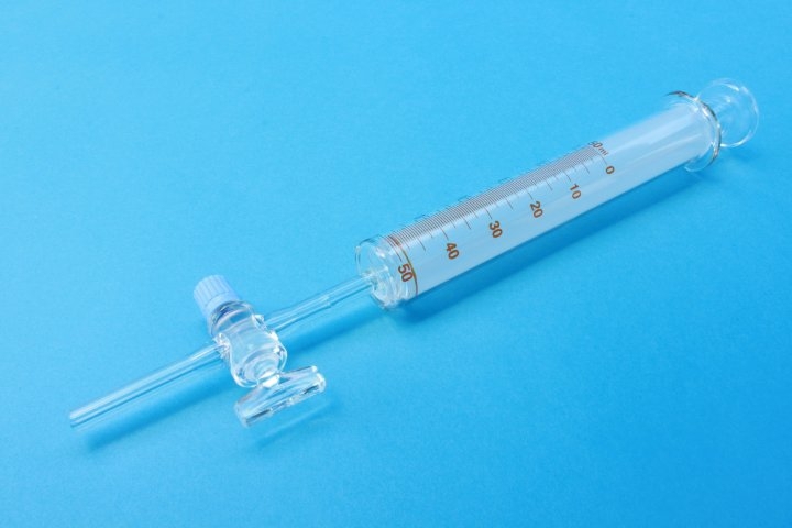 Kolbenprober mit Kapillarhahn, 50 ml