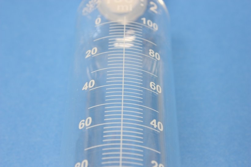Tropftrichter, zylindrisch, graduiert, 100 ml