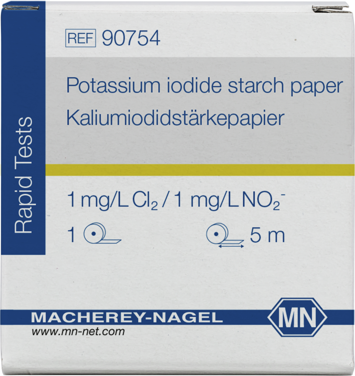 Kaliumiodidstärkepapier 816 N (Rolle à 5 m Länge und 7 mm Breite)