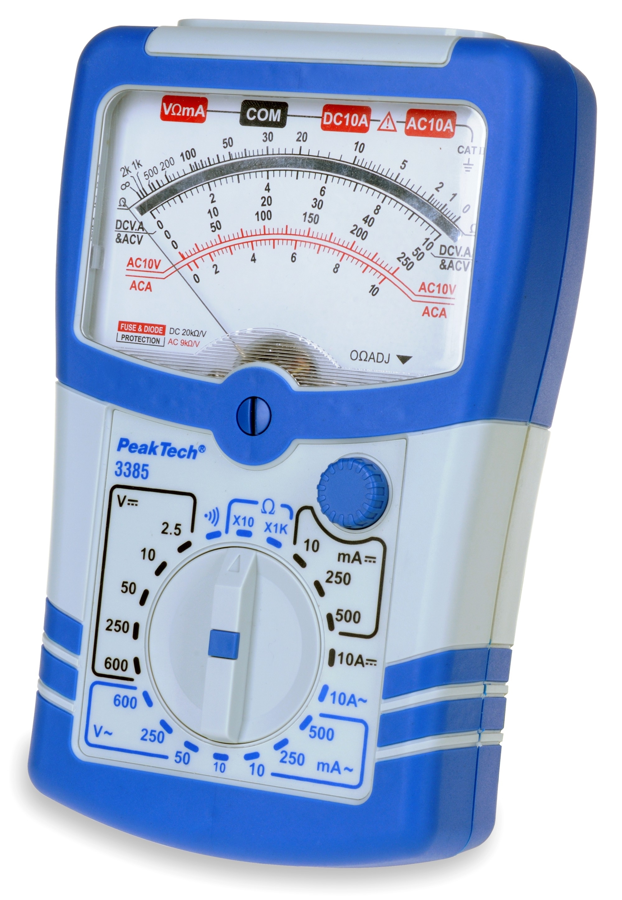 Analog-Multimeter 10 A AC/DC, P 3385