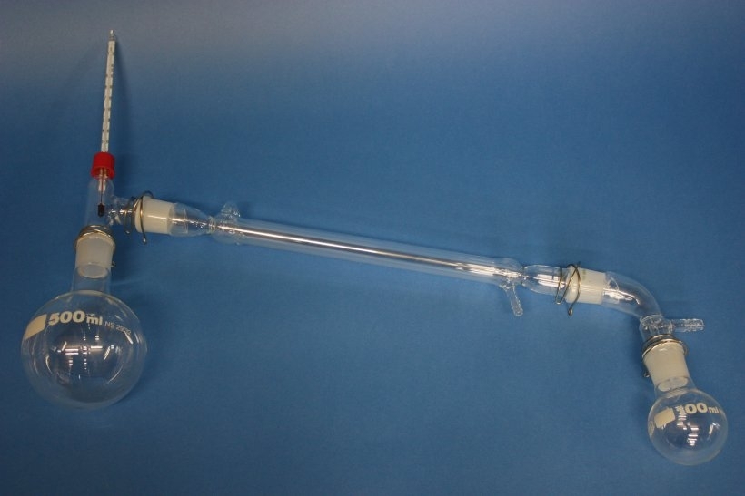 Destillation mit Liebigkühler, NS 29/32