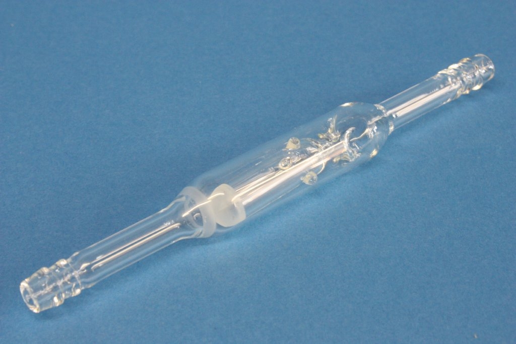 Rückschlagventil aus Glas gerade