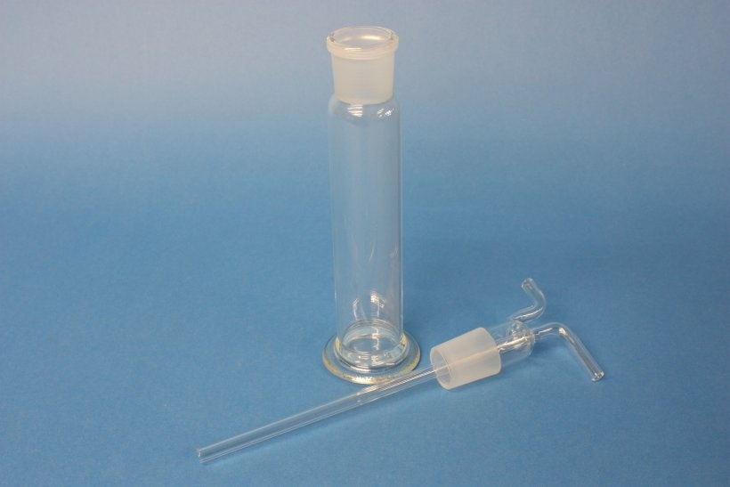 Gaswaschflasche nach Drechsel, 100 ml, komplett, NS 29/32