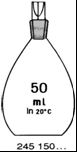 Pykno-Meter, 50 cm³, genau justiert, ( Simax )