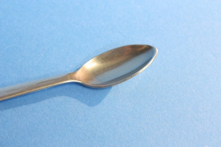 Apothekerlöffel, 150 mm lang, aus Edelstahl 18/8