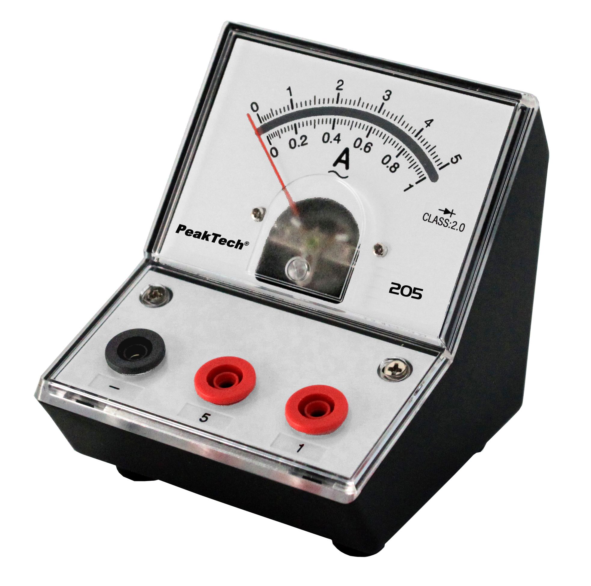Messgerät für Lehrzwecke 0-1A-5A AC, «PeakTech® P 205-09»