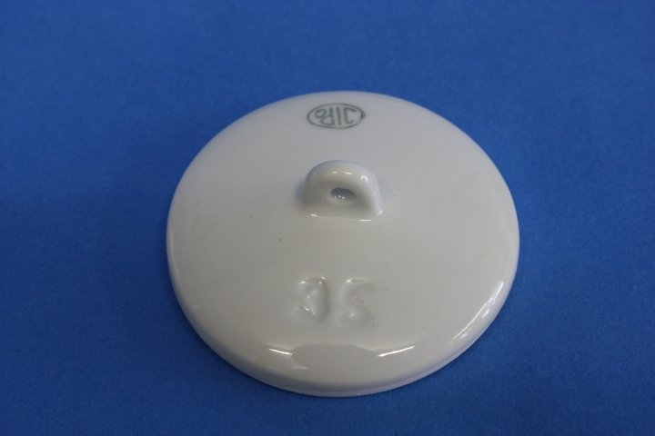Deckel für Porzellantiegel, Ad. 35 mm