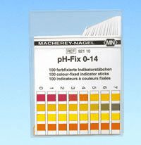 pH-Fix Indikatorstäbchen (0 - 14) - nicht blutend, Packung à 100 Stäbchen