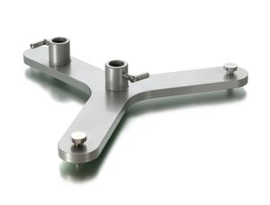 Stativdreifuß-Duo mit Muffen, Schenkellange 185 mm ( Stativ-Dreifuß )