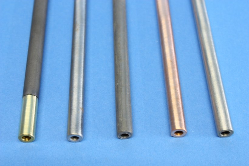 Blei, Stabelektrode, mit 4-mm-Anschlussbuchsen