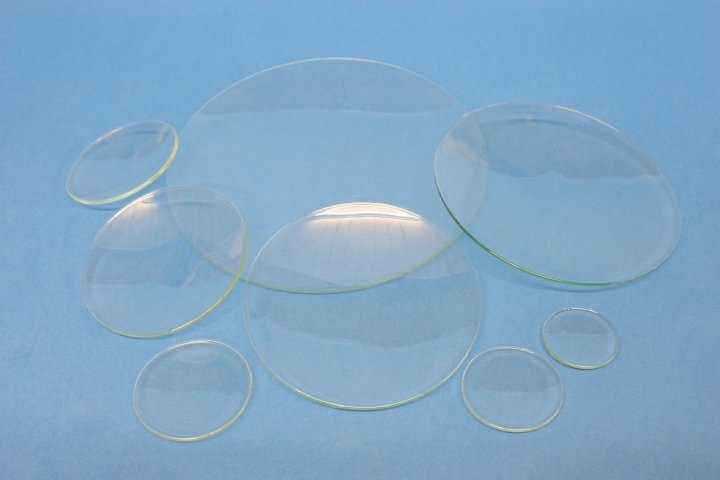 Uhrglasschalen aus AR®-Glas, 125 mm Ad., nach DIN 12 341
