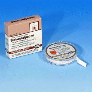 Bleiacetatpapier (Rolle à 5 m Länge und 7 mm Breite) Endverbleib CV