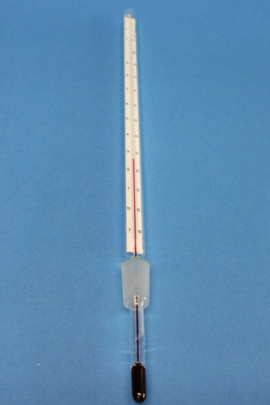 Normschliffthermometer, Kern NS 14/23, Messbereich: -10 ...+150°C