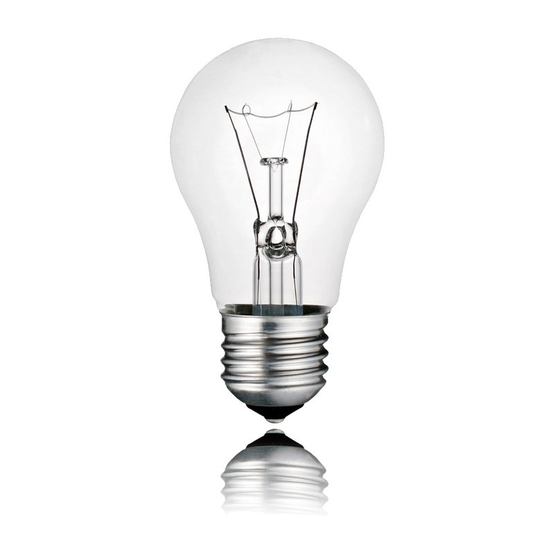 Glühlampe 60 Watt E27, Klar