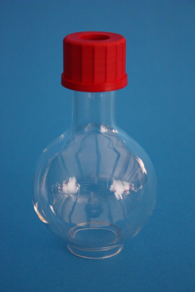 Einhals-Rundkolben, 100 ml, GL 25/12