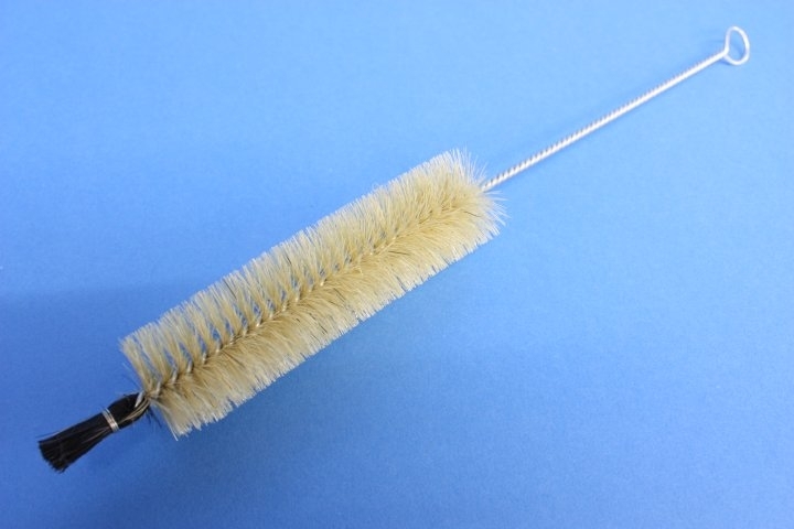 Reagenzglasbürste, 30 mm Ø, mit Kopfbündel