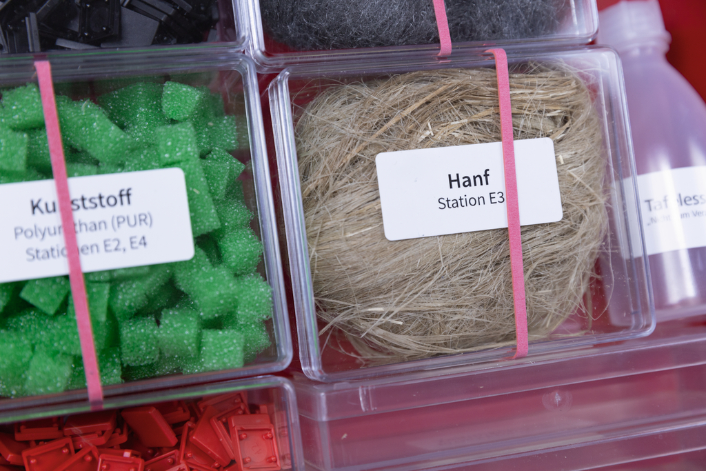 Materialpaket „Verbrennungsproben“