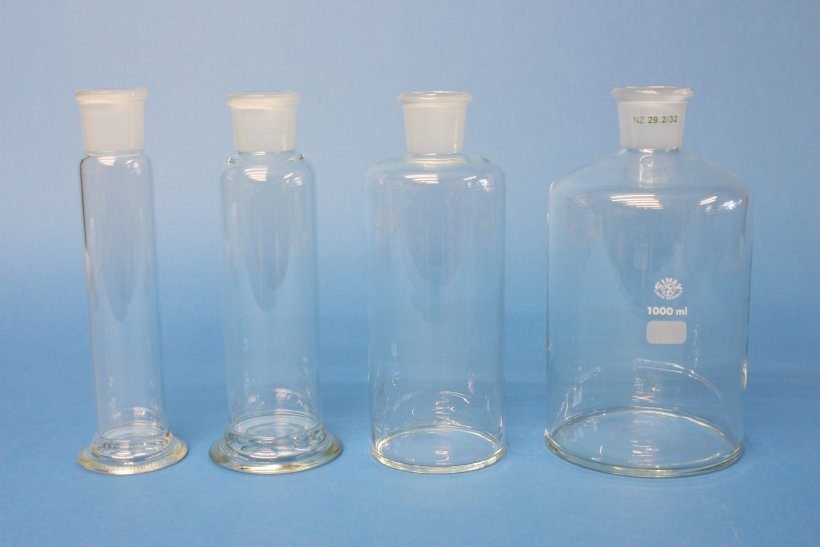 Gaswaschflaschen-Unterteil ohne Fuß, 1000 ml, NS 29/32