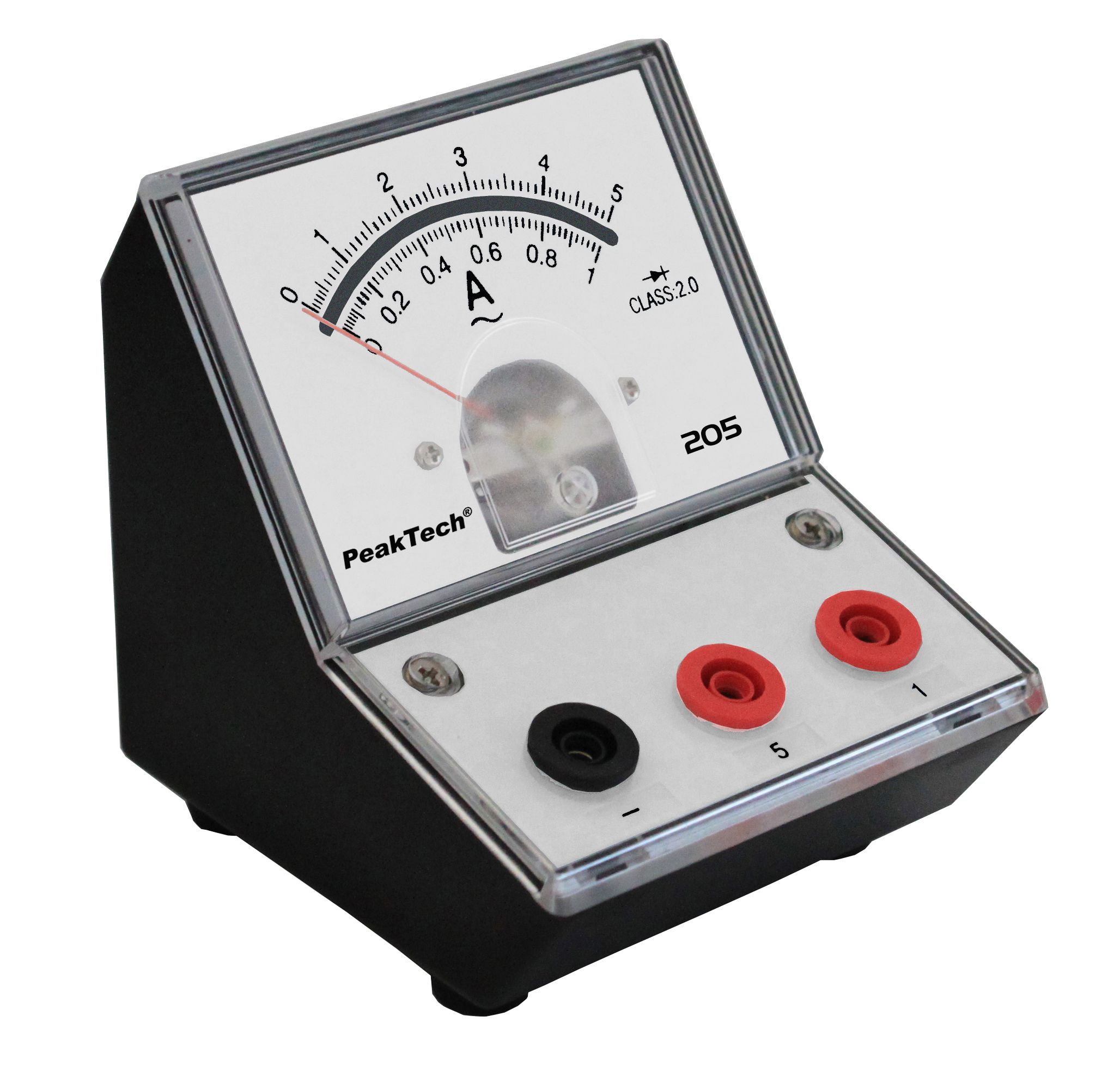 Messgerät für Lehrzwecke 0-1A-5A AC, «PeakTech® P 205-09»