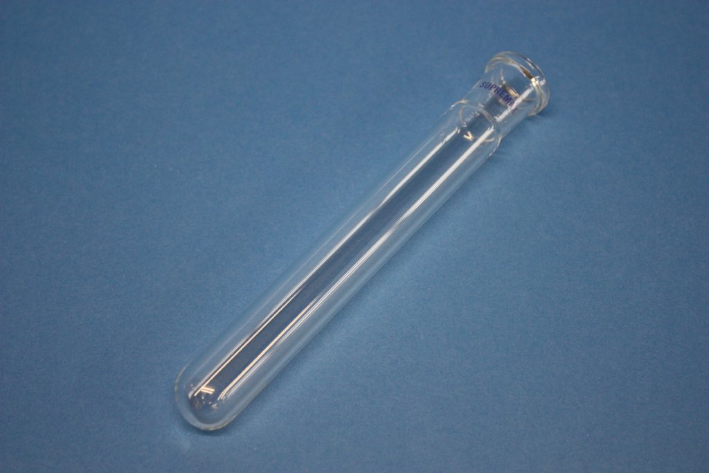 Reagenzglas mit Stopfenbett SB 19, 180 x 22 mm