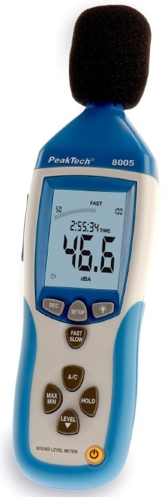 Professional Schallpegelmesser mit Datenlogger 8005