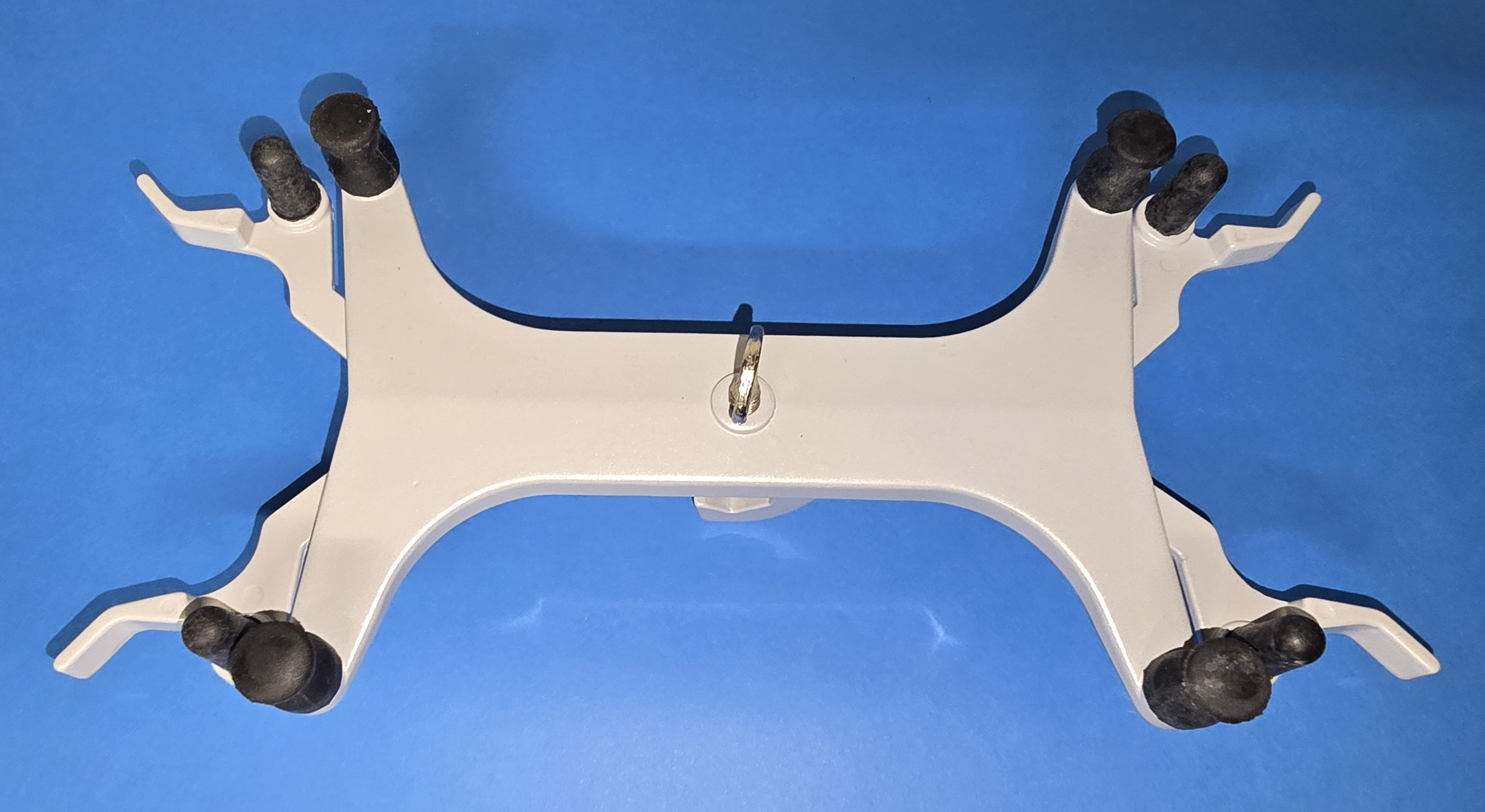 Bürettenhalter, mit Muffe, für 2 Büretten