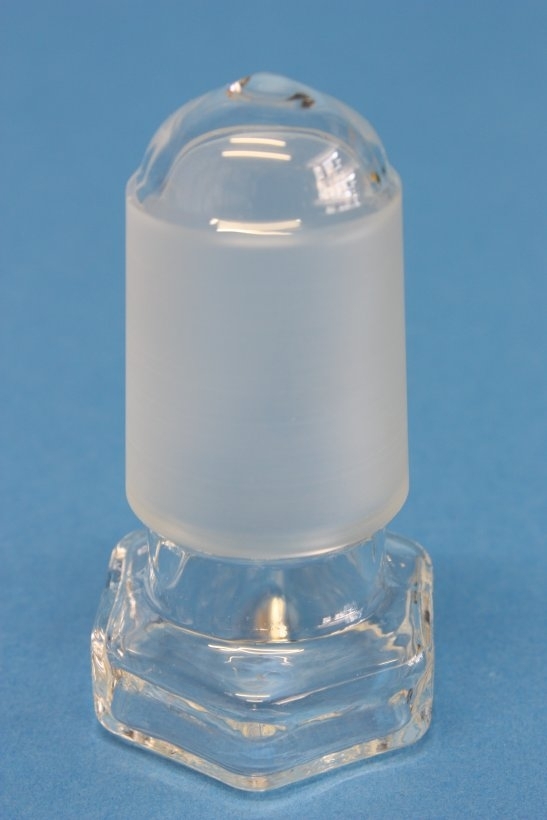 Glasstopfen, NS 29/32, hohl, klar