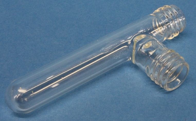Reaktionsgefäß,  seitlichem Ansatz, 2x GL 18