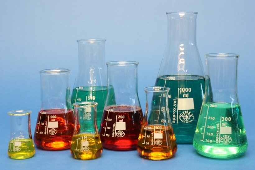 Erlenmeyerkolben, Weithals, 250 ml, (org. Simax)