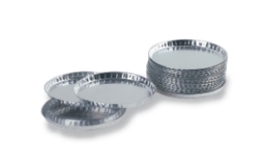 Probeschalen MLB-A01A, aus Aluminium, Gebinde zu 80 Stück