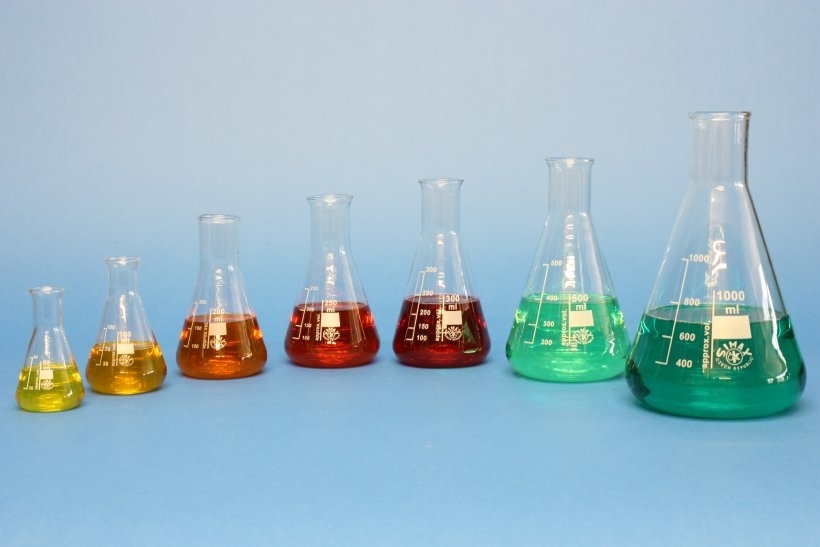 Erlenmeyerkolben, Enghals, 5000 ml, (org. Simax)