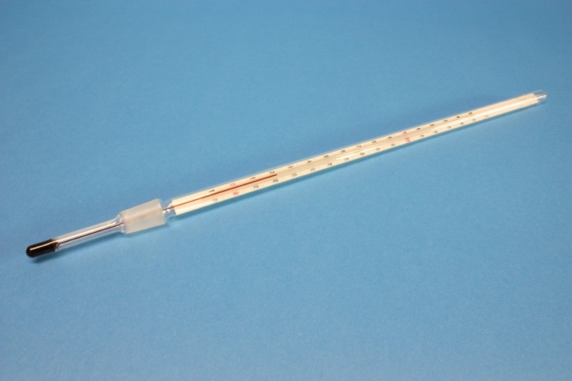 Normschliffthermometer, Kern NS 14/23, Messbereich: -10 ...+110°C