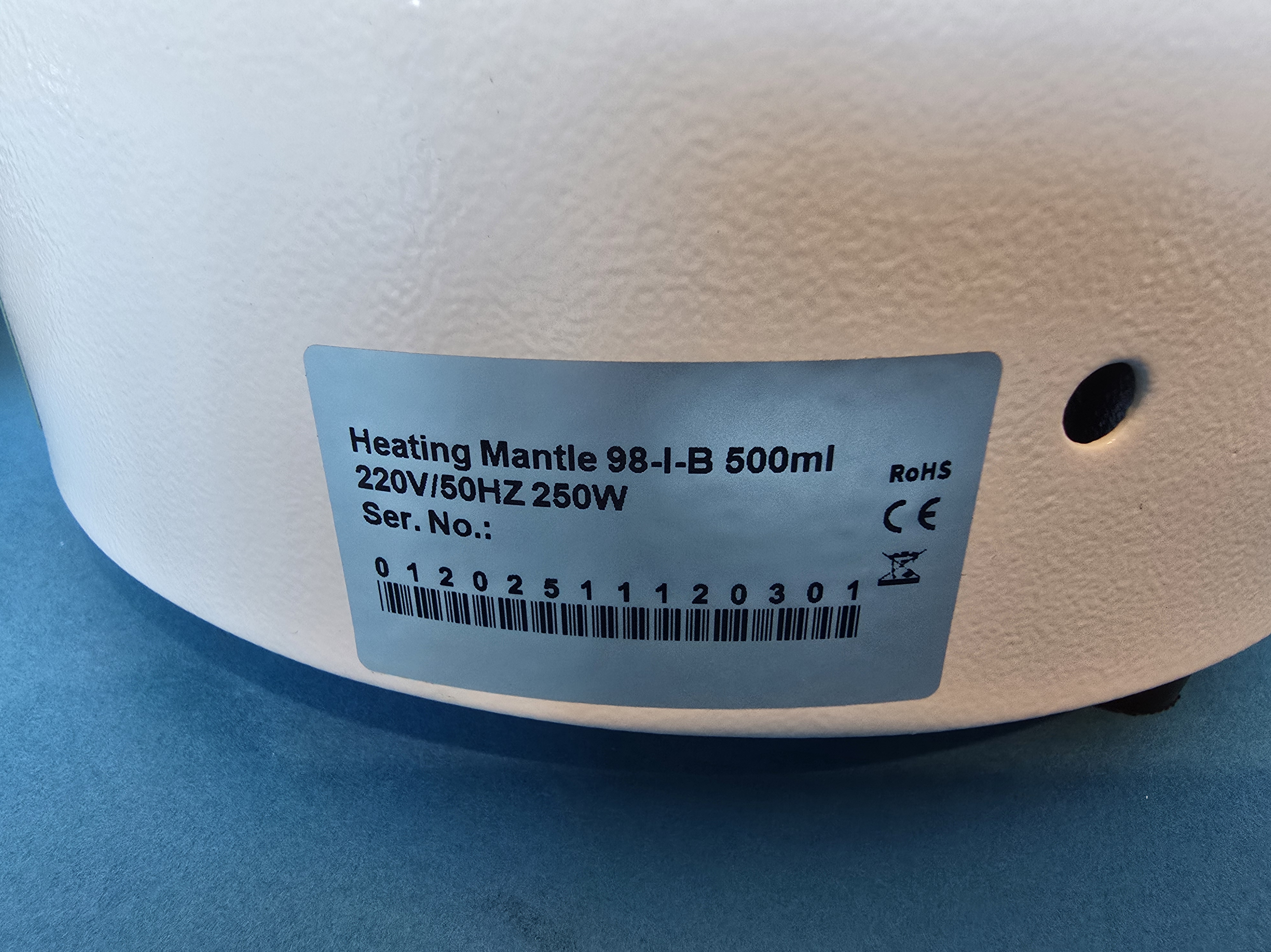 Gehäuseheizhaube für 2000-ml-Rundkolben nach DIN 12347, RoHS konform