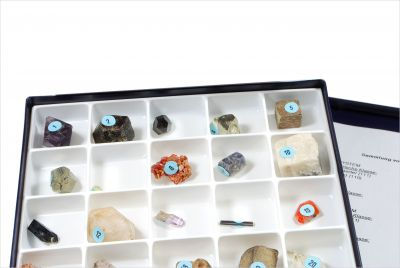 Natürliche Kristalle, Sammlung von 25 natürlichen Kristallen