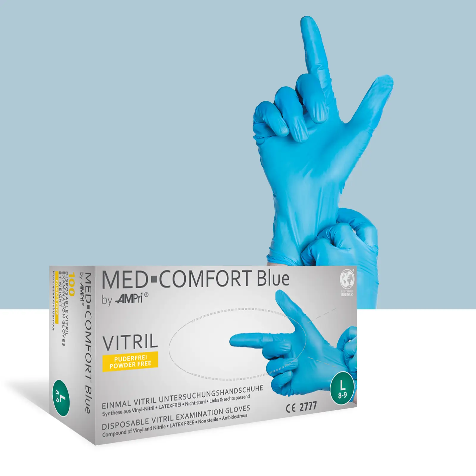 Einmalhandschuhe Nitril - Puderfrei Und Perfekt In Form Angebot bei V Einmalhandschuhe Nitril - Puderfrei Und Perfekt In Form Angebot bei V