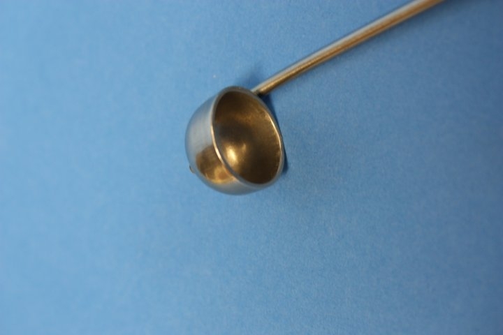 Phosphorlöffel, 450 mm lang aus V2A Stahl
