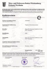 Profi-Einstich-Infrarot-Thermometer mit Kalibrierschein