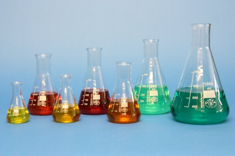 Erlenmeyerkolben, Enghals, 3000 ml, (org. Simax)