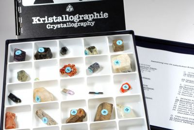 Natürliche Kristalle, Sammlung von 25 natürlichen Kristallen