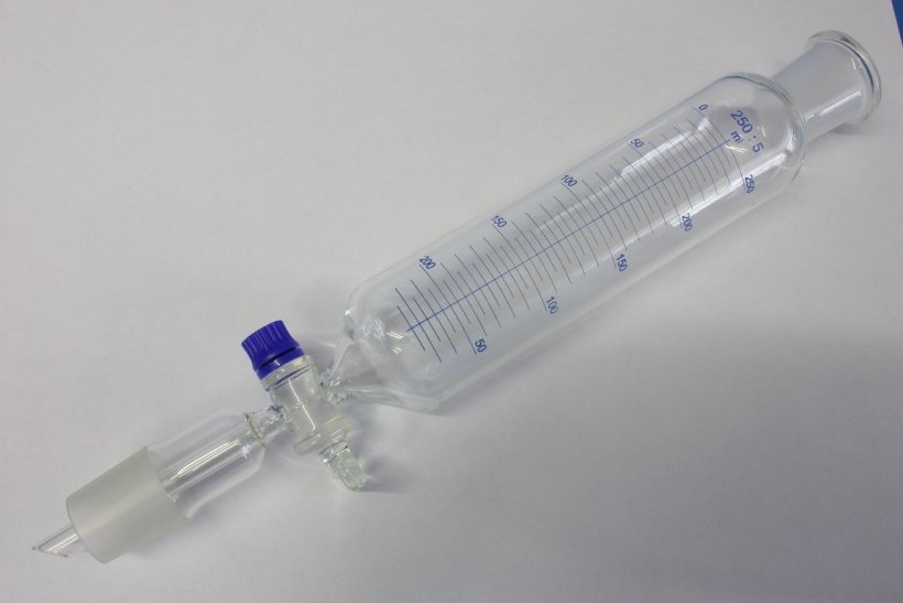 Tropftrichter, 250 ml, zylindrisch, graduiert, NS 29/32