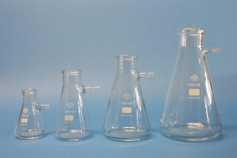 Saugflasche mit Glasolive, 1000 ml