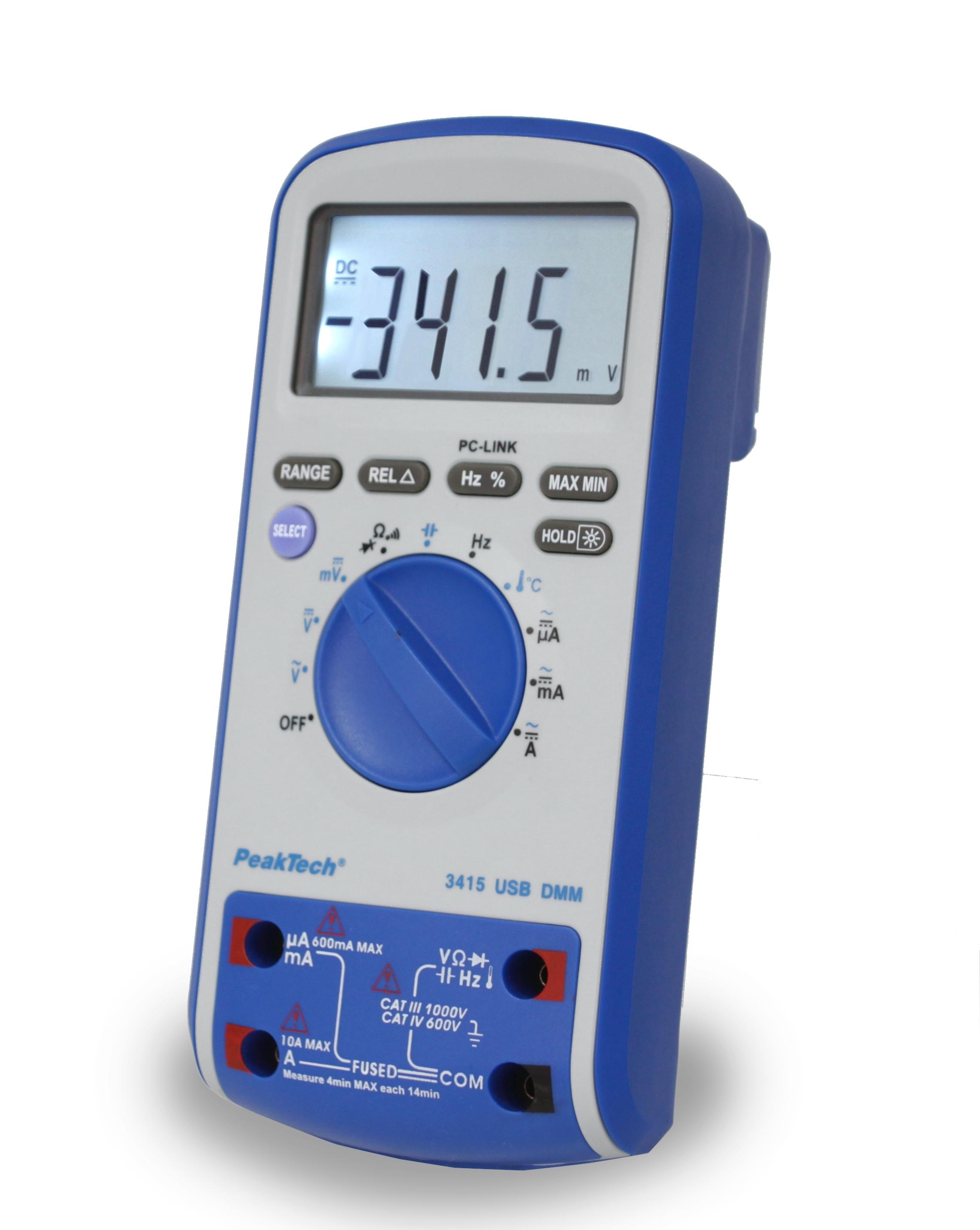 Digital-Multimeter 3 5/6-stellig mit USB, P3415
