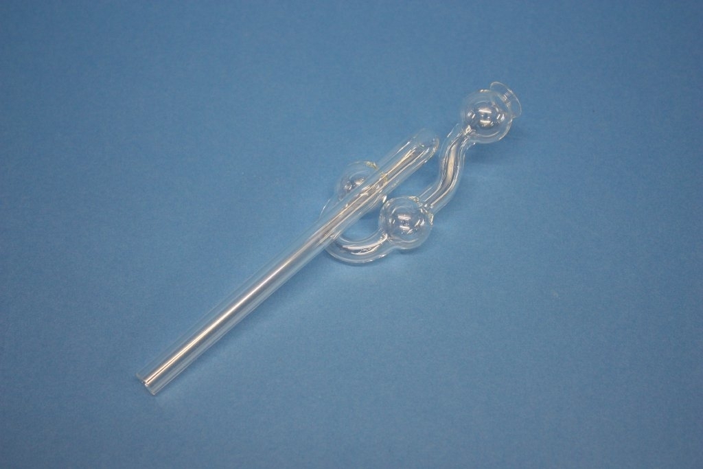 Gärröhrchen aus Boro.3.3, für Gummistopfen mit 7 mm Bohrung geeignet